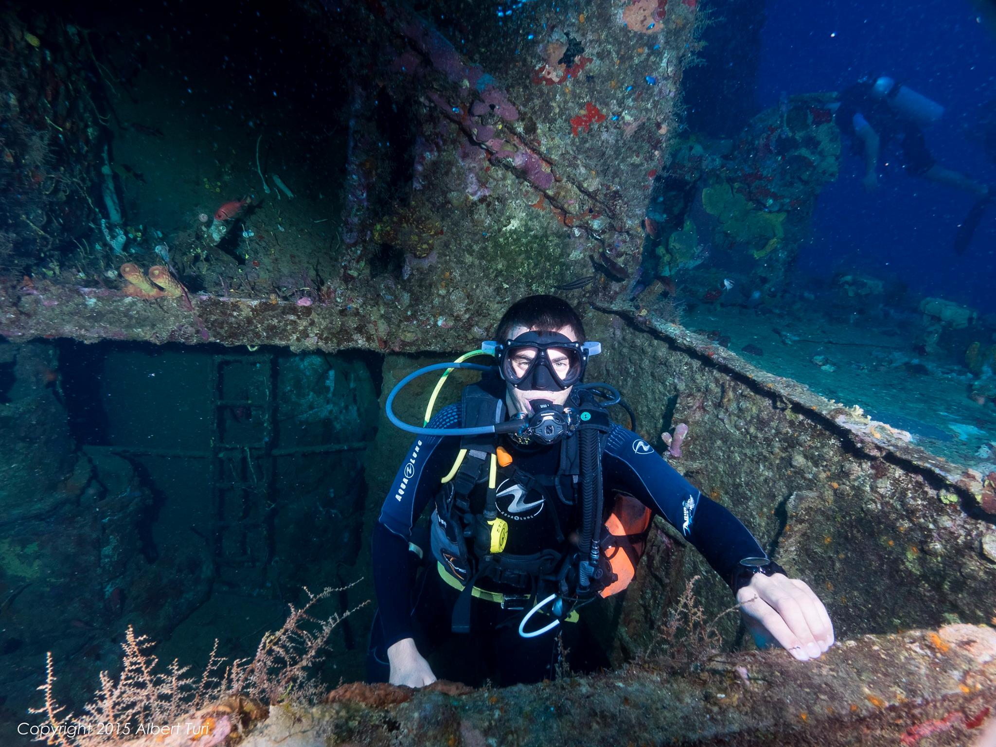diver o St. George wreck